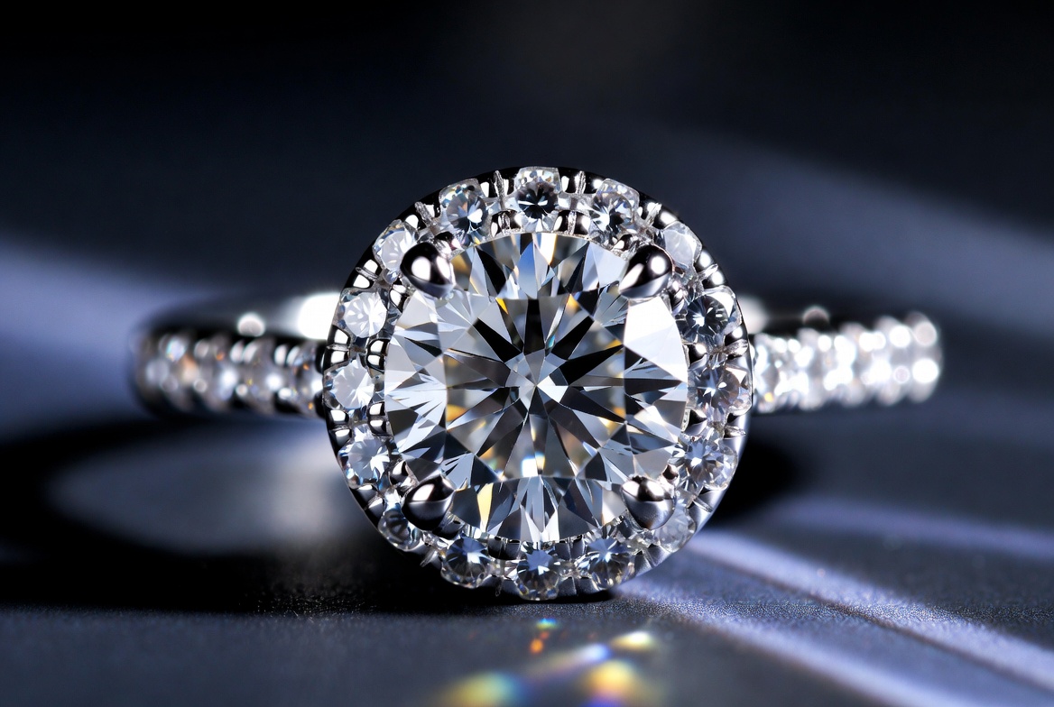 NYC Diamond District - Professional loose diamond photography